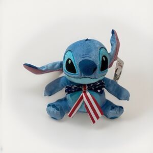 2023 Disney Stitch 8” American Flag USA Plush Doll JustPlay USA!!!